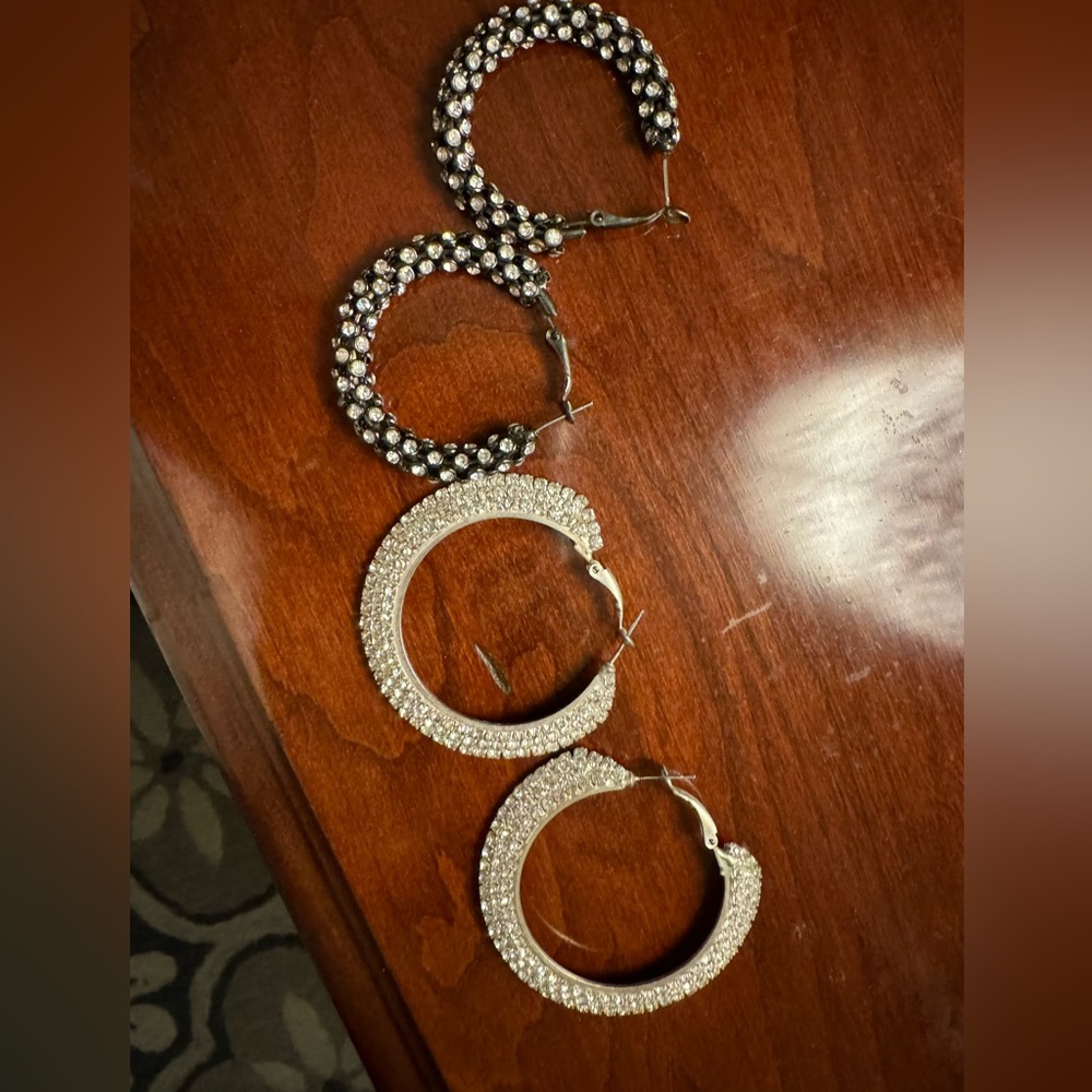 Bling earrings